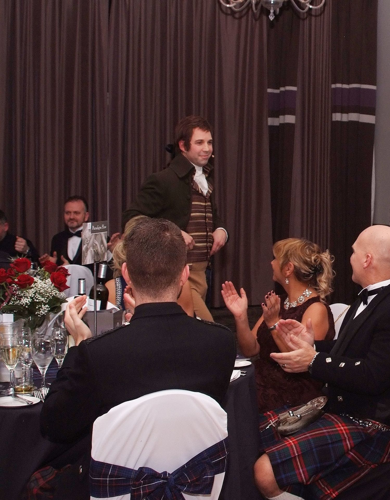 Dinner with Robert Burns